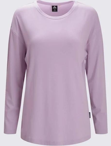 Macpac Women's Long Sleeve Modal T-Shirt | Colour: Fair Orchid/Pink/Purple