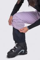 Macpac Women's Powder Bank Snow Pants | Colour: Lavender Frost/Pink/Purple