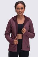 Macpac Women's Waffle Sherpa Jacket | Colour: Plum Wine/Pink/Purple