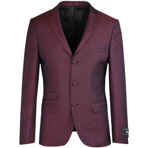 MADCAP England Mod Mohair Tonic Suit Jacket (Burg)