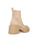 Madden Girl Women's Casual Boot Dark Taupe Tianna Suede Boot 8.5