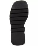 Madden Girl Women's Sandal Black Wedge Strappy Vault Sandal 9