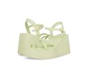 Madden Girl Women's Sandal Citron Wedge Strappy Vault Sandal 7.5