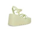 Madden Girl Women's Sandal Citron Wedge Strappy Vault Sandal 7.5