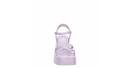 Madden Girl Women's Sandal Lavender Wedge Strappy Vault Sandal 8.5