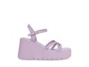 Madden Girl Women's Sandal Lavender Wedge Strappy Vault Sandal 8.5