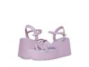 Madden Girl Women's Sandal Lavender Wedge Strappy Vault Sandal 8.5