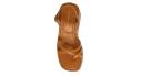 Madden Girl Women's Sandal Tan Paris Wedge Strappy Vault Sandal 6.5