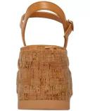 Madden Girl Women's Sandal Tan Paris Wedge Strappy Vault Sandal 6.5