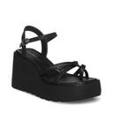 Madden Girl Women's Sandals & Flip Flops Vaultt - Color: Black Pari - 8.5 Medium US