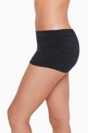 Magicsuit Black Shirred Swim Skirt