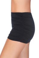 Magicsuit Black Shirred Swim Skirt