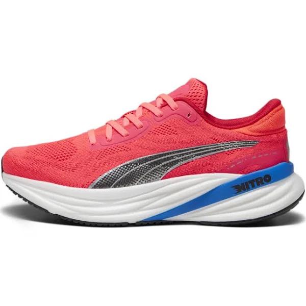 Magnify Nitro 2 Men's Running Shoes in Fire Orchid/Ultra Blue, Size 11 by Puma
