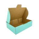 Mailing Box - 210 x 140 x 60mm - Mint Blue - 200pcs