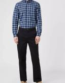 Maine Mens Premium Chino Trousers Black 34S