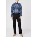 Maine Mens Premium Chino Trousers Black 40S