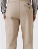 Maine Mens Premium Chino Trousers Cream 34S