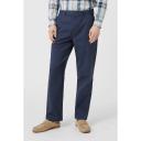 Maine Mens Premium Chino Trousers Mid Blue 42R