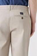 Maine Mens Premium Chino Trousers Natural 40R