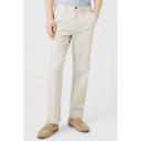 Maine Mens Premium Chino Trousers Off White 30R