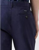 Maine Mens Premium Chino Trousers Royal Blue 34S