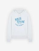 Maison Kitsune 'palais Royal' Hoodie LM00707KM0001 Grey Blue - XS