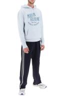 Maison Kitsune 'palais Royal' Hoodie LM00707KM0001 Grey Blue - XS