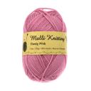 Malli Acrylic Knitting Yarn 100g - Dusty Pink - AfterPay & zipPay Available
