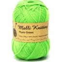 Malli Knitting 100g Acrylic Yarn Ball 8 Ply - Clover Green