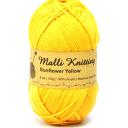Malli Knitting 100g Acrylic Yarn Ball 8 Ply - Clover Green