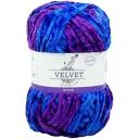 Malli Knitting 100g Velvet Yarn - Newspaper Mix