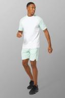 Man Active Contrast T Shirt & Short Set