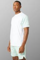 Man Active Contrast T Shirt & Short Set