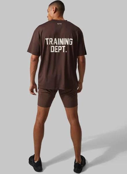 Man Active Training Dept Oversized Short Set