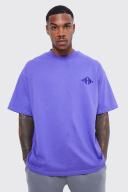Man Oversized Extended Neck T-Shirt