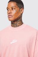 Man Oversized Heavyweight Washed T-Shirt