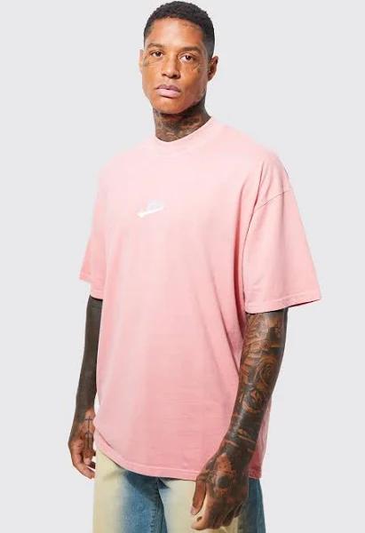Man Oversized Heavyweight Washed T-Shirt