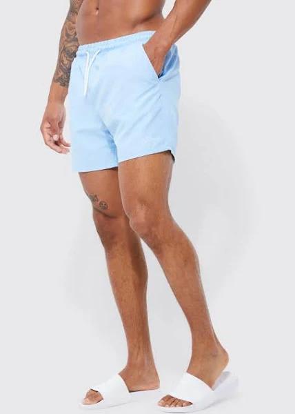 Man Signature Mid Length Swim Shorts