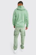 Man Signature Over The Head Hoodie