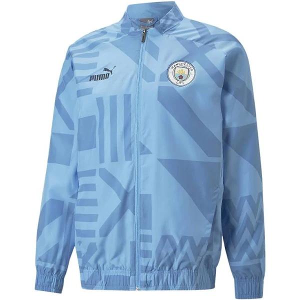 Manchester City Pre Match Jacket - Blue