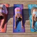 Manduka Yogitoes Yoga Mat Towel - Standard 71" Amethyst Array