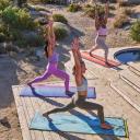Manduka Yogitoes Yoga Mat Towel - Standard 71" Amethyst Array