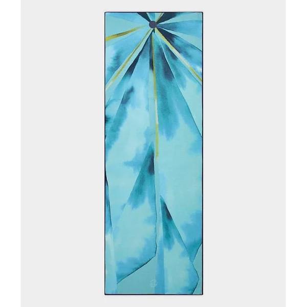 Manduka Yogitoes Yoga Mat Towel - Standard 71" Emerald Enlightenment
