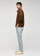Mango Man - Suede-effect Bomber Jacket Cognac - XXL - Man
