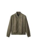 Mango Man - Suede-effect Bomber Jacket Khaki - XL - Man