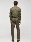 Mango Man - Suede-effect Bomber Jacket Khaki - XL - Man