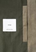 Mango Man - Suede-effect Bomber Jacket Khaki - XXL - Man