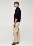 Mango Man - Suede-effect Bomber Jacket Navy - XL - Man
