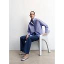 Mango - Wideleg Mid-Rise Jeans Dark Blue - 46 - Woman