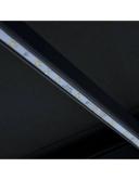 Manual Retractable Awning With LED 450x300 cm Anthracite vidaXL